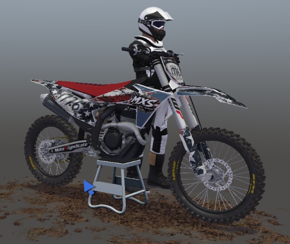 MSX Freedom KTM 250 SX-F in-game preview